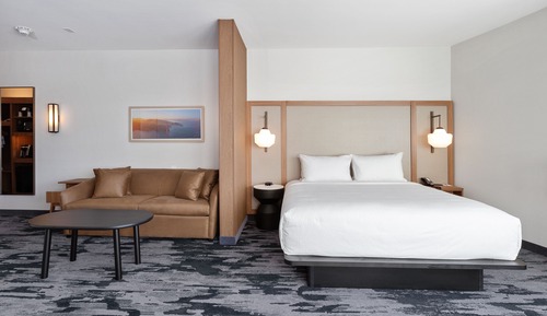 Suite, 1 cama de matrimonio grande con sofá cama, no fumadores