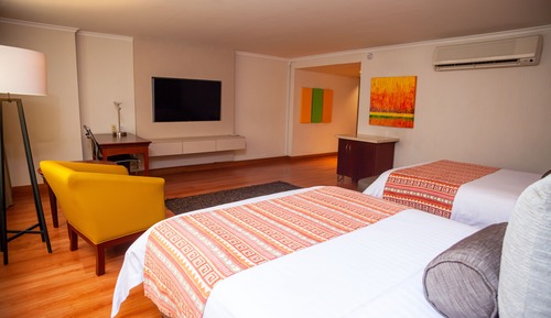 Habitación doble superior, 2 camas dobles