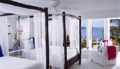 Habitación Premium, 2 camas dobles, balcón, frente al mar