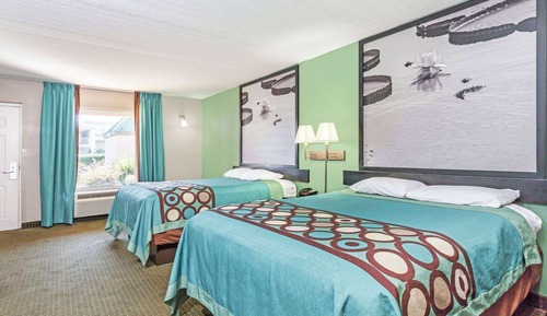 Habitación, 2 camas de matrimonio, no fumadores