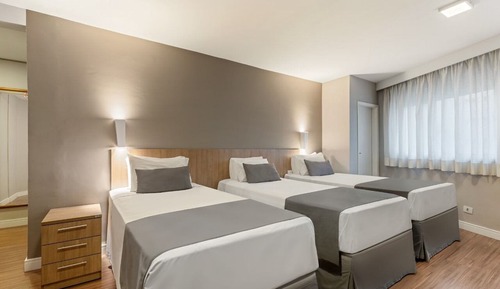 Habitación triple ejecutiva, 3 camas individuales (Clean  /  Triple)