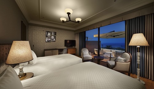 Habitación Premium con 2 camas individuales, no fumadores, vistas al mar (Main Building)
