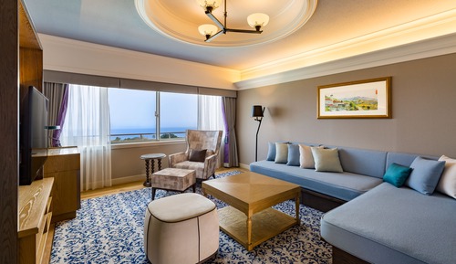 Habitación Premier, no fumadores, vistas al mar (Suite)