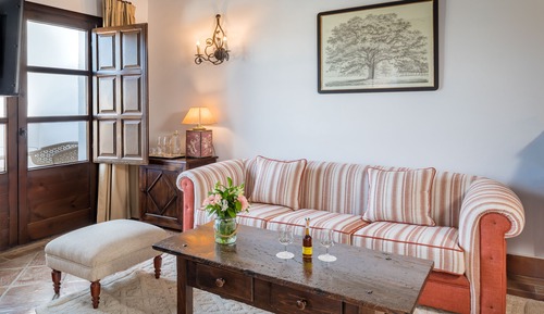 Suite junior, terraza