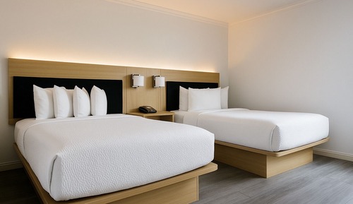 Habitación, 2 camas de matrimonio