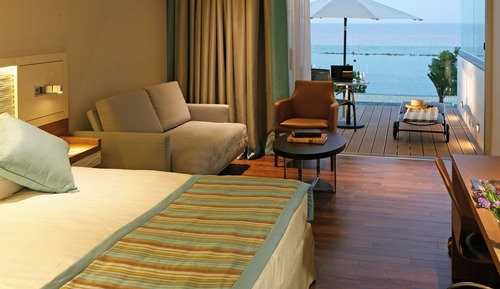Habitación Premium, 1 cama de matrimonio grande, terraza, vistas al mar