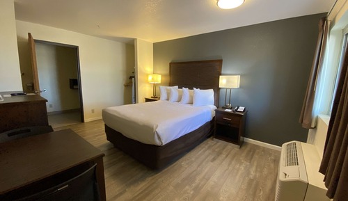 Habitación estándar, 1 cama de matrimonio grande, no fumadores, frigorífico y microondas