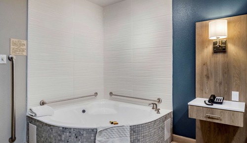 Habitación estándar, 1 cama de matrimonio grande, bañera de hidromasaje (Walk-in Shower)