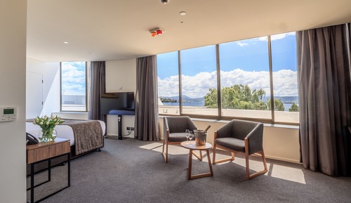 Habitación Deluxe, 1 cama de matrimonio grande, accesible para personas con discapacidad