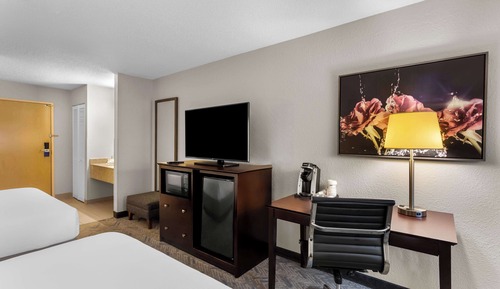 Habitación estándar, 2 camas de matrimonio, no fumadores, frigorífico y microondas