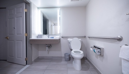 Habitación estándar, 1 cama de matrimonio grande (Communications, Transfer Shower)