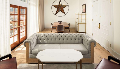 Suite, 1 cama de matrimonio grande, balcón (Lone Star)