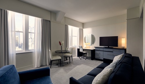 Suite de lujo, 1 cama de matrimonio grande (Skyline Suite)