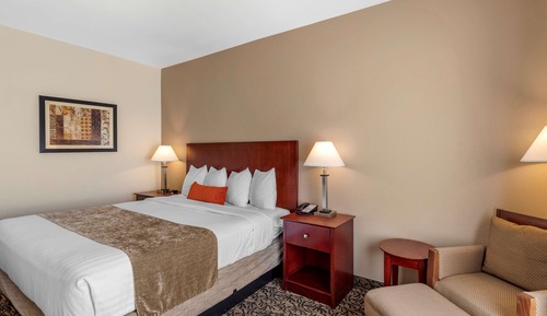 Habitación estándar, 1 cama de matrimonio grande, no fumadores, frigorífico y microondas
