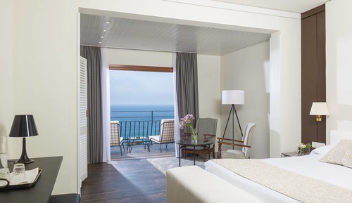 Habitación Premium, terraza, vistas al mar