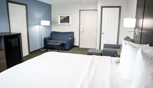 Suite, 1 cama de matrimonio grande, no fumadores (Larger Room;with Sofabed)