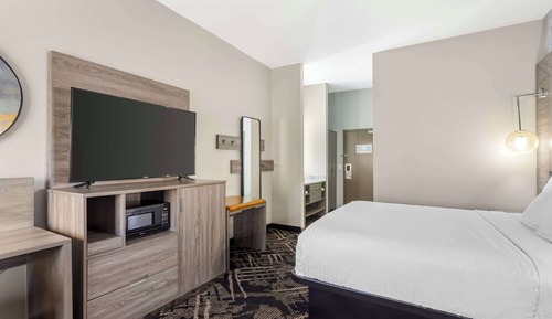 Habitación estándar, 1 cama de matrimonio grande, no fumadores, bañera de hidromasaje