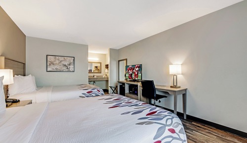 Habitación Deluxe, 2 camas de matrimonio, no fumadores