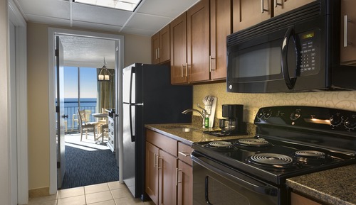 Suite, cocina, frente al mar