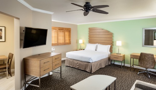 Suite, 1 cama de matrimonio con sofá cama