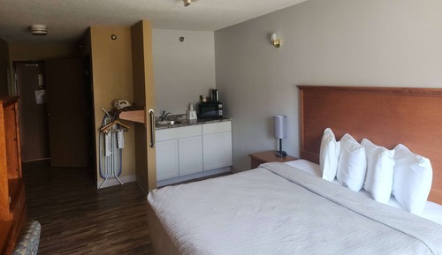 Habitación Deluxe, 1 cama de matrimonio grande, no fumadores (Roll-In Shower)
