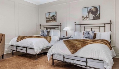 Habitación estándar, 2 camas de matrimonio, no fumadores