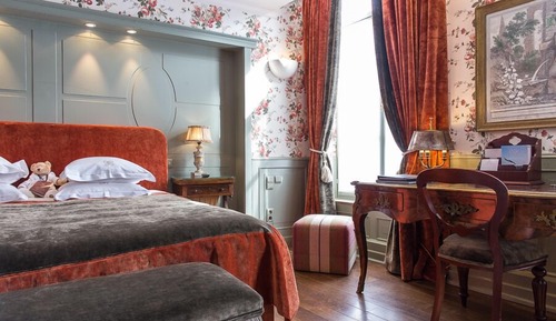 Habitación romántica, vistas al canal