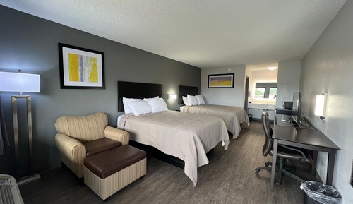 Habitación estándar, 2 camas de matrimonio, no fumadores