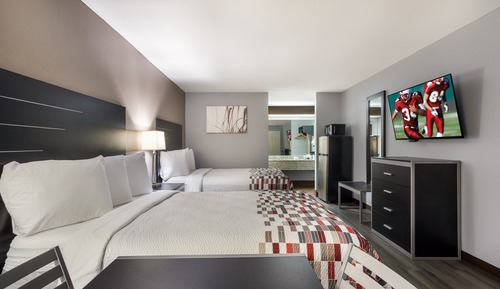 Habitación Deluxe, 2 camas de matrimonio, no fumadores