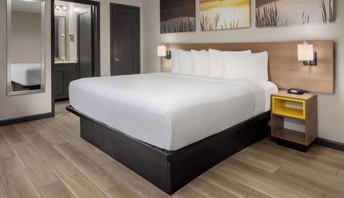 Habitación estándar, 1 cama de matrimonio grande, frigorífico y microondas