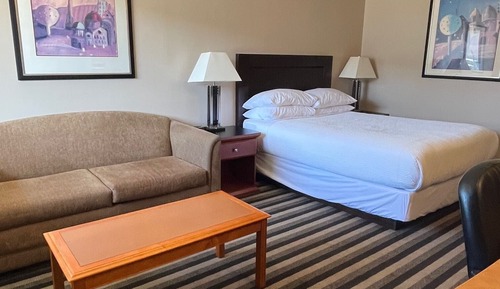 Habitación estándar, 1 cama de matrimonio con sofá cama