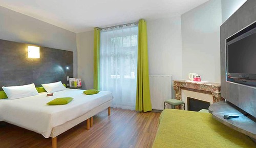 Habitación superior, varias camas
