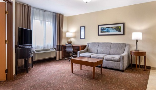 Habitación, 1 cama de matrimonio grande con sofá cama, accesible para personas con discapacidad