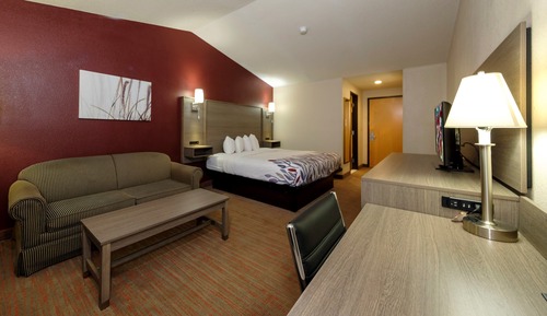 Habitación superior, 1 cama de matrimonio grande, accesible para personas con discapacidad
