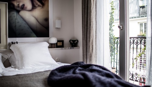 Habitación, 1 cama de matrimonio grande (Pigalle 21)