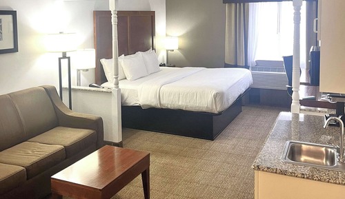 Suite, 1 cama de matrimonio grande con sofá cama, no fumadores