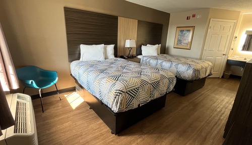 Habitación Deluxe, 2 camas dobles, no fumadores, frigorífico y microondas