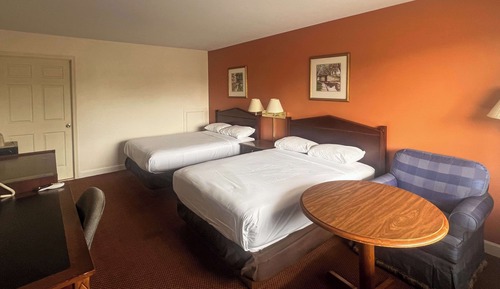 Habitación estándar, 2 camas dobles, accesible para personas con discapacidad, no fumadores