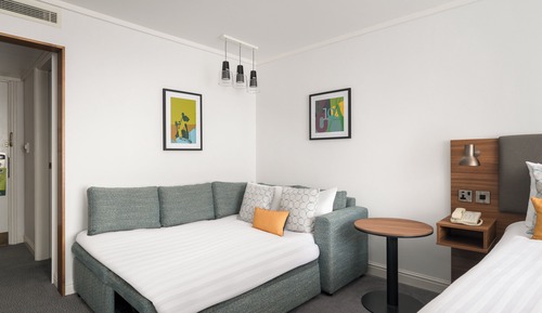 Habitación estándar, 1 cama doble con sofá cama