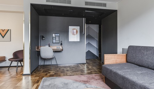 Habitación familiar, 1 cama doble con sofá cama, no fumadores