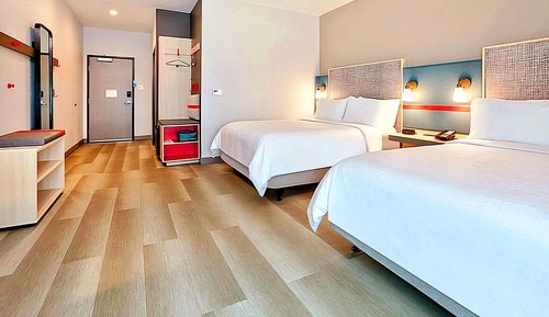 Habitación, 2 camas de matrimonio, no fumadores
