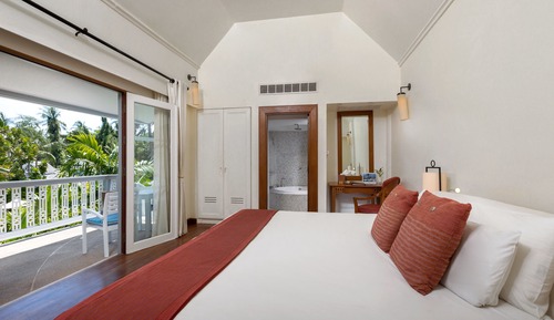 Habitación Deluxe, 1 cama de matrimonio grande, vistas al mar