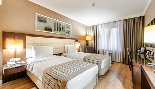 Habitación con 1 cama doble o 2 individuales