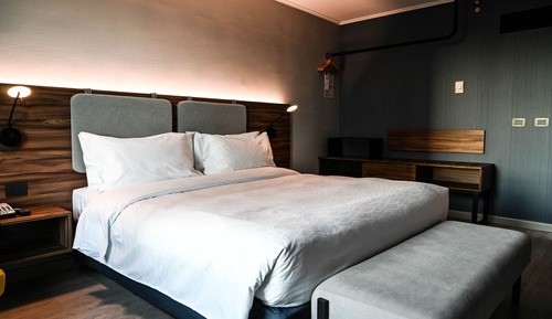 Habitación superior, 1 cama de matrimonio grande, planta ejecutiva