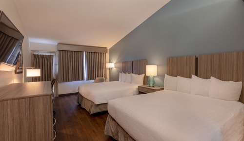 Habitación estándar, 2 camas de matrimonio, no fumadores