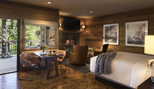 Suite, 1 cama de matrimonio grande (Spa, Big Sur)