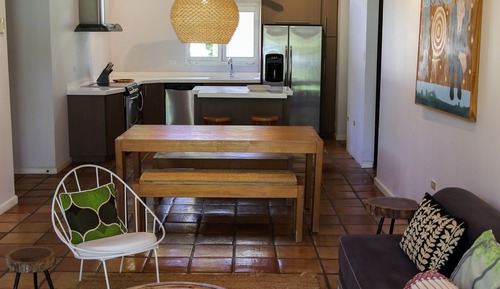 Villa, 2 habitaciones, terraza, vistas al jardín