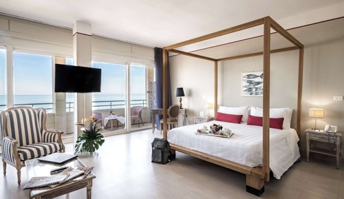 Suite junior, balcón, vistas al mar