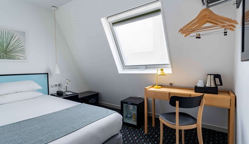 Habitación individual estándar - Minibar soft de cortesía,café gratis,Chromecast,Prensa digital