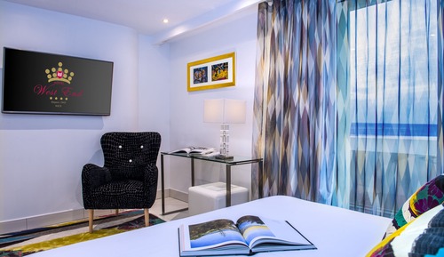 Suite presidencial, vistas al mar